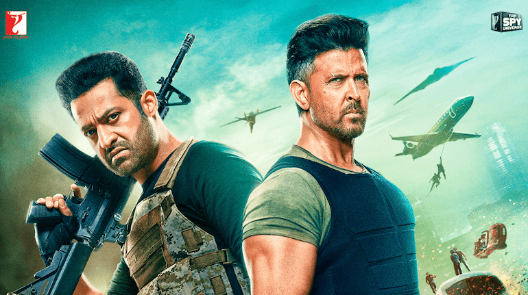 Jr NTR performing a high-octane action sequence in his Bollywood debut War 2